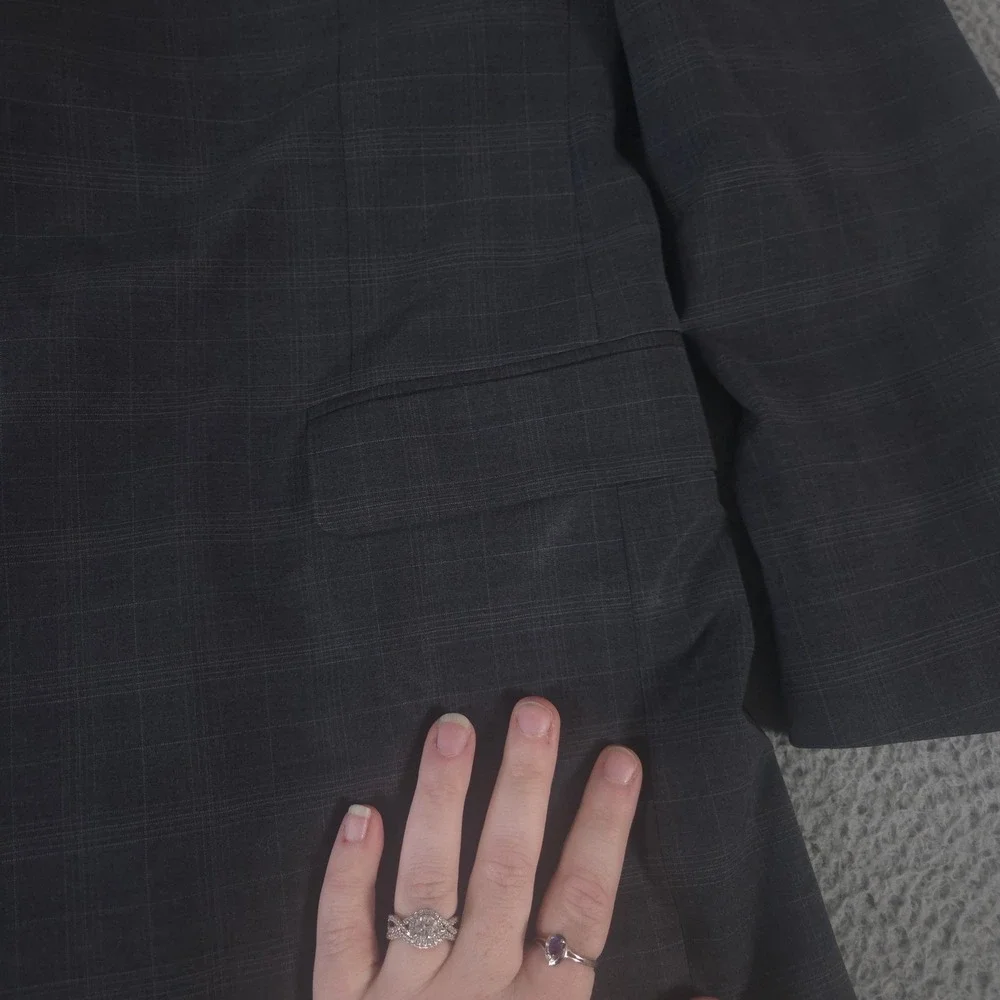 Brooks Brothers Suit Jacket Mens 42R 346 Fitzgerald Explorer Plaid Wool Blend